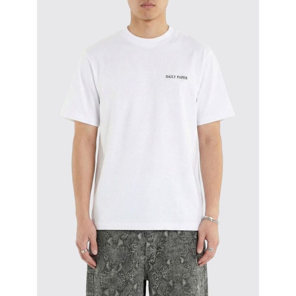 Daily Paper Men Printed Cotton T-Shirt Daily Paper